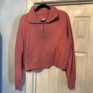 Lulu Lemon Scuba Funnel-Neck Half zip